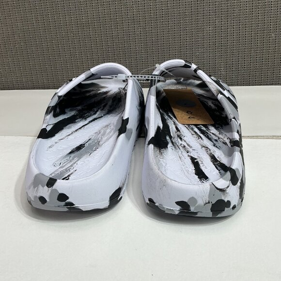 Quiksilver Mens Size 7 Monochrome Slide Sandals - Picture 3 of 7